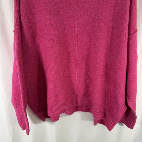 Vince Camuto Sweater Women's XXL Hot Pink Knit Long Sleeve Pullover Soft - Picture 3 of 9